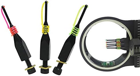 Ameyxgs composto de arco e arco -fibra de fibra de fibra de arco de 0,029 pino de mira de arco de reposição para