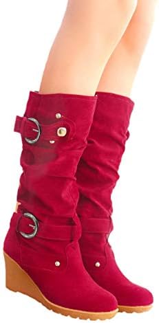 ARYSTK BOTAS MULHERES DE INVERNO DE INVERNO DE INVERNO DE WINTRONO PLATA TORNO OCIDENTAL BOTAS DE COWBOY ROUNTE ROUR