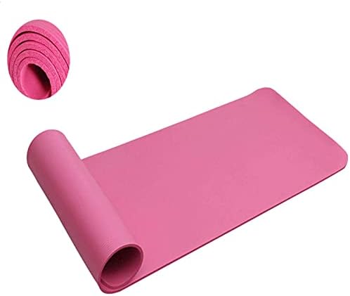 15 mm de espessura nbr pura cor anti-skid yoga mat 183x61x1.5cm rosa