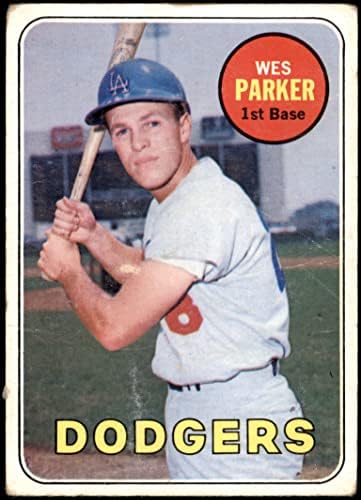 1969 Topps 493 YN Wes Parker Los Angeles Dodgers Poor Dodgers