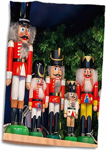 3D Rose Nutcrackers para venda Rothenburg Alemanha TWL_188555_1 Toalha, 15 x 22