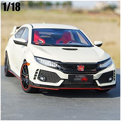 Modelo de carro em escala para Honda Civic Type-R Diecast Metal Gifts 1/18 Proporção