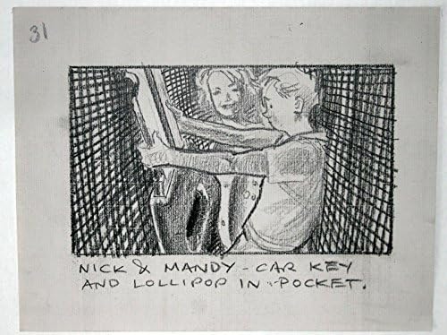 Honey eu explodi o Kid 1992 original Storyboard Art Carl Aldana Nick Mandy 31