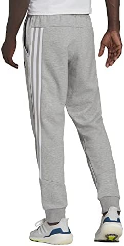 Icon de roupas esportivas masculinas da Adidas Men calças de 3 stripes