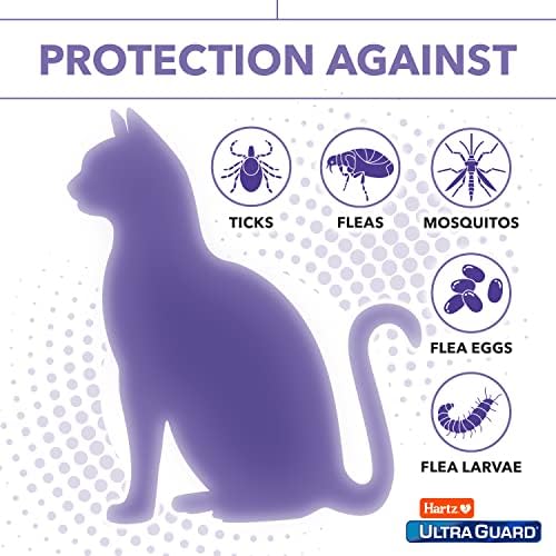 Hartz Ultraguard mais resistente à água de 7 meses Protection Breakaway Flea & Tick Collar for Cats