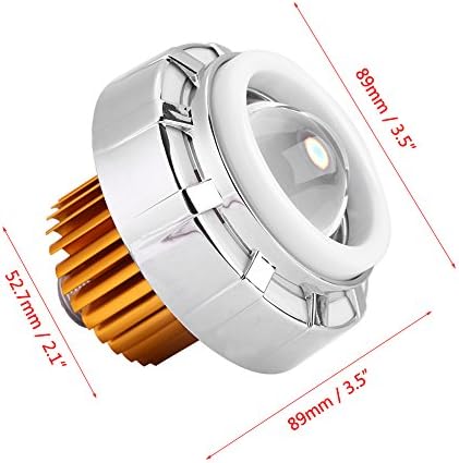 Motocicleta keenso forte/fraco estroboscópio de luz LED LENS DE PROJECTOR DO ANGLE DEVELA PARA PARA OLE