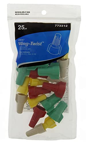 Conector Wingtwist® Wire, variado, 25/bolsa