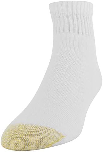 Gold Toe Men Cotton Quarter Athletic Meock Six-Pack