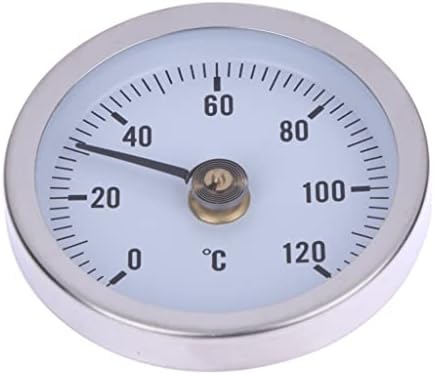 Termômetro KlHHG Bimetal Aço Anterior Aço Anterior Piú The Clip-On Spring Medlege de temperatura 0-120 grau