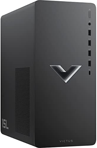 HP Victus 15L Gaming Desktop Computer-12ª geração Intel Core i7-12700 12 núcleos até 4,9 GHz Processador, 64 GB DDR4 RAM,