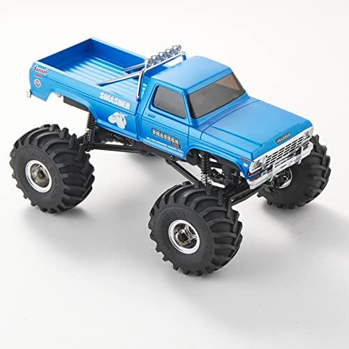 Wowrc FMS 1/24 Smasher Monster RC Crawlers - FCX24 RC Truck 8km/H 2 Velocidade de velocidade para adultos, carro de