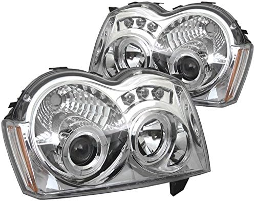 Spyder Auto Jeep Grand Cherokee Chrome Halogen LED LEDLETULHO DE PROJECTOR