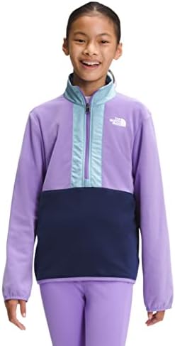 A geleira norte da face 1/4 Zip Kids Fleece