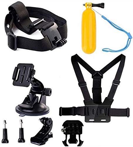 Navitech 8-in-1 Action Camera Accessories Combo Kit-Compatível com a câmera de ação SJCAM SJ8 PRO