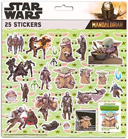 Inkworks Star Wars Mandalorian Pens Value Pack em massa - 12 Star Wars Baby Yoda Gel Cans.