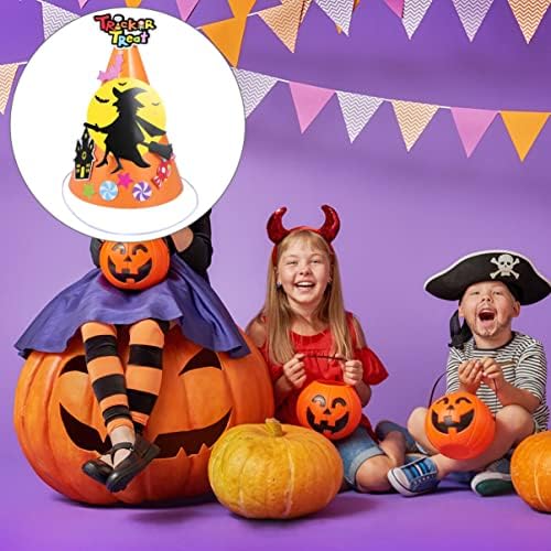 Toyvian 10pcs Halloween Cartoon Hat Hats Hats For Kids Diy Chapéu Dwarf Hat Chapé