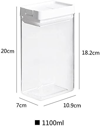 ACGTH Cozinha Japaneses de armazenamento de alimentos Plástico Caixa de armazenamento à prova d'água transparente