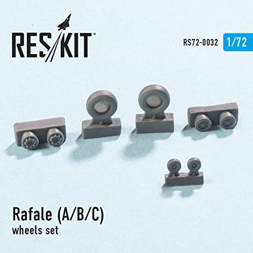 Reskit RS72-0032 - 1/72 - Rodas de resina definidas para Dassault Rafale