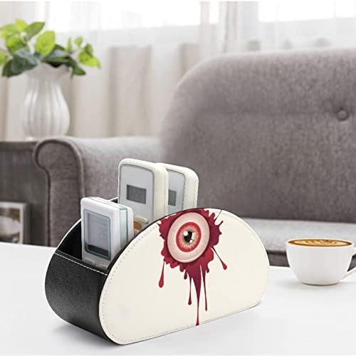 Halloween Bloody Eye TV TV Remote Control Holder Organizador Caixa de armazenamento Cosmetics Office Supplies