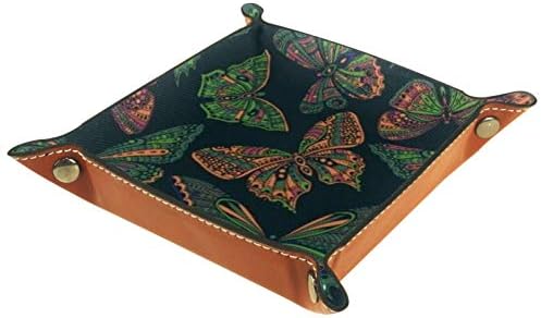 Pretty Butterfly Wings Storage Box Candy Sundries Sundries Bandey Desktop Storage Organizer conveniente para viajar, 16x16cm