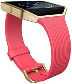 Edição especial do Fitbit Blaze, ouro, rosa, pequeno