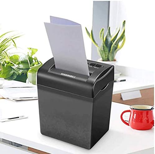 XDCHLK pequeno papel transversal silencioso portátil e cartão de crédito, CD Home Office Shredder, Shredder