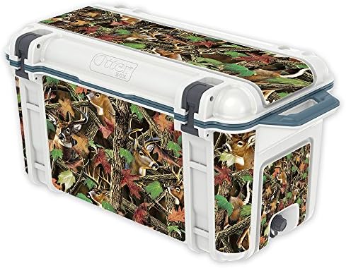 MightySkins Skin Compatível com otterbox Venture 65 QT Cooler - Buck Camo | Tampa protetora, durável e exclusiva do encomendamento