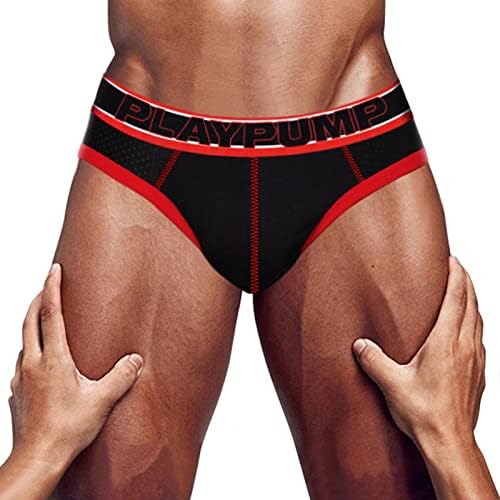 Próximo tempo masculino sexy de baixa cintura baixa malha de malha underpant calcinha cuecas respiráveis ​​solides solides curtos