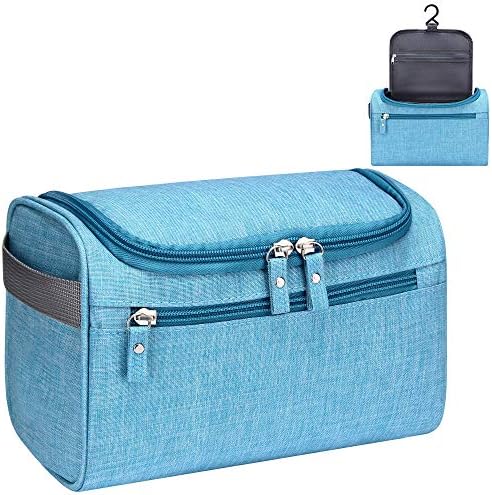 Cilla Travel Bolsa de higiene pessoal Organizador de barbear à prova d'água kit dopp para homens Mulher pendurando bolsa de