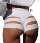 Shorts femininos para shorts de cintura alta de verão short butt scrunc shorts de bunda elástica casual shorts confortáveis