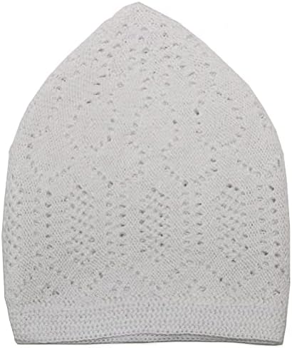 MODEFA TURKISH ISLAMIC KUFI TAKKE - BLENHA DE CLOGON BLEND CAP - Tamanho único se encaixa na maioria dos Skullie Beanie Taqiyah