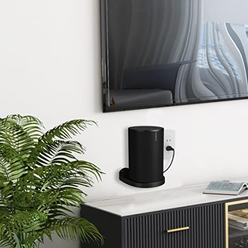 Aokicase para Sonos Era 100 Holder Sonos Era 100 Acessórios para montagem de suporte de parede com gerenciamento