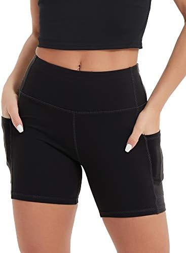 STELLE MULHERM 8 / 5 CAIS SHORTS BIKERS DE YOGA SHORTS COM BONSE