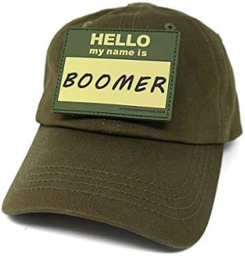 Olá, meu nome é Boomer - PvC Rubber Tactical Moral Patch