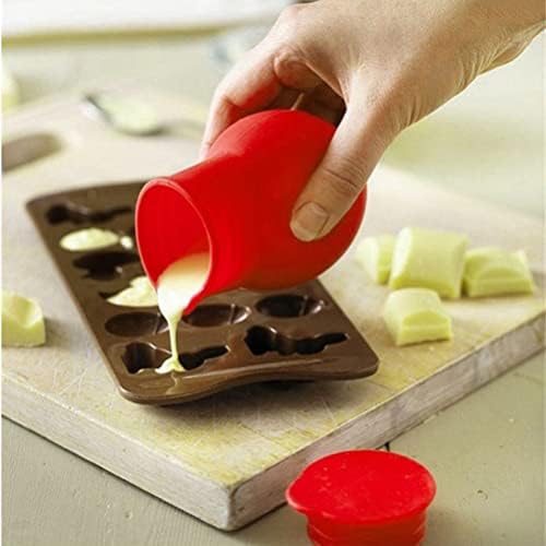Hemoton Tools Bolo de silicone molde o caldeirão de chocolate Silicone Chocolate Mutter Cheese Candy Molho CARAMEL