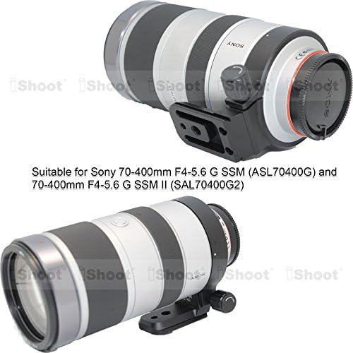 Anel de montagem de tripé de colar de colar de lente para Sony 70-400mm F4-5,6 g SSM e 70-400mm F4-5,6 g SSM II -Bottom