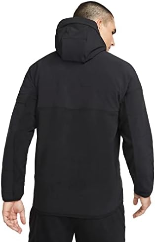 Nike Therma Fleece Full -Zip Winterized - Black/Iron Grey - Small masculino