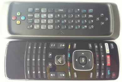 Novo teclado lateral duplo 3D TV QWERTY CONTROLE REMOTO XRV13D XRV1D3-VUDO/NETFLIX//3D Tecla