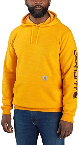 Carhartt Men's Logo Fit Fit Midweight Logo Mol moletom gráfico