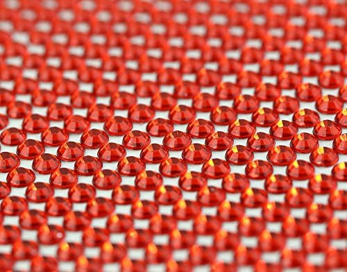 Craftbuddyus 1500 folha de granel de 5 mm Auto adesivo Red Stick em Rhinestone Gems Craft