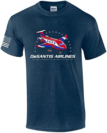 DeSantis Airlines trazendo a fronteira para você um voo de cada vez