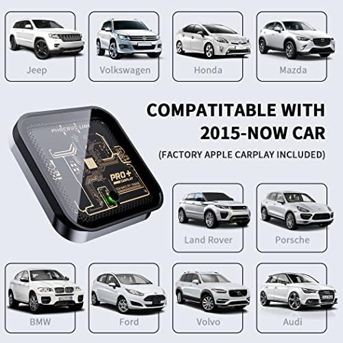 Adaptador sem fio CARPRAY LINK Phoebus Tampa clara de capa norma USB Apple CarPlay sem fio dongle 2023 Converta conectada em CarPlay