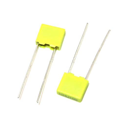 Capacitor de correção de 20pcs 4.7NF 472J 100V 5mm Capacitor de filme plástico de segurança de polipropileno