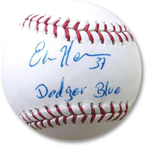 Elian Herrera assinou autografado MLB Baseball Los Angeles Dodger Blue S1263 - Bolalls autografados