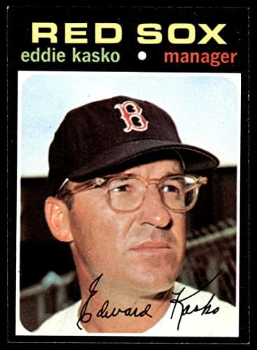 1971 Topps 31 Eddie Kasko Boston Red Sox NM/MT Red Sox