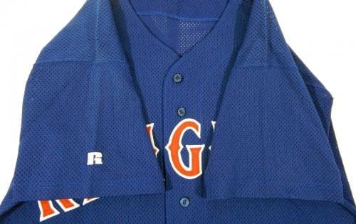 1995 Texas Rangers Blank Game usou Blue Jersey Batting Practice 44 DP08177 - Jerseys MLB usada para jogo MLB