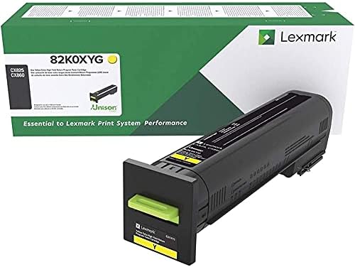 LEXMARK CARTRIGETO TONER DE TONER DE RETORNO AMARELO EXTRA DE REDULHO EXTRIM