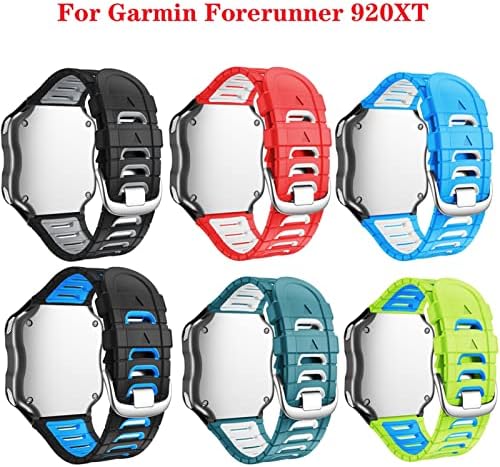 Ahgdda Silicone Watch Band Strap for Garmin Forerunner 920xt Strap Running Swim Cycle Training Sport Watch Band Band