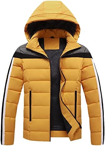 Jaquetas para homens e roupas de algodão grossa de inverno americanas