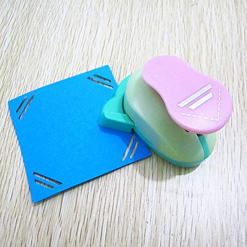 Double Equal Line Corner Craft Punch Curve Diy Borro Burride Punch Paper Cutter Relember Cortador de Papel De Scrapbook